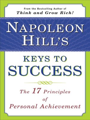 cover image of Napoleon Hill's Keys to Success